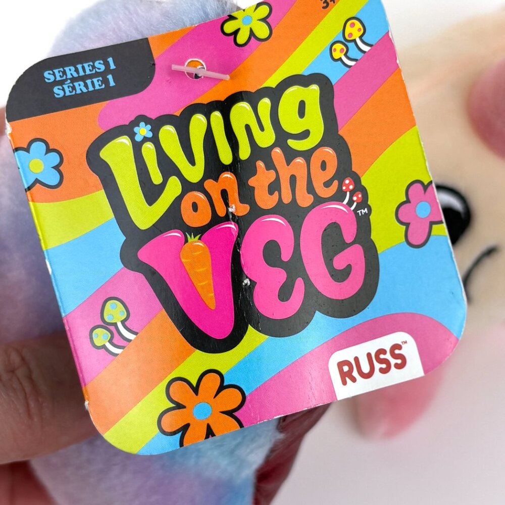 Living On The Veg #11 Grimsby Blue Top Plush Mushroom 2022 Fun Guy/Russ Series 1 - Picture 10 of 16